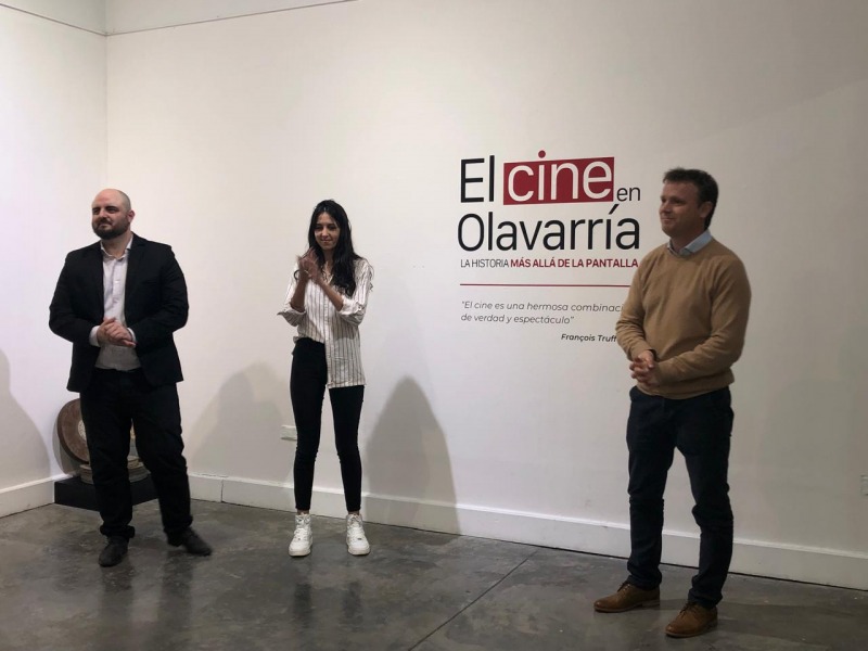 Qued inaugurada la muestra El cine en Olavarra